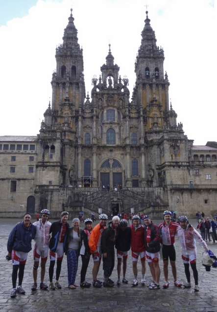 Santiago de Compostela, esőben értünk célba